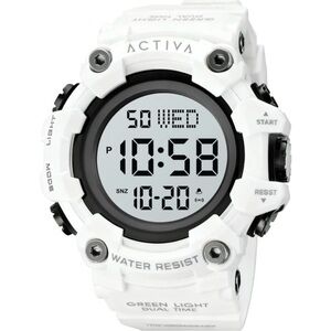 Activa Kadron X Invicta Digital Men's Watch - 53mm, White ACW1968-004 NEW IN BOX
